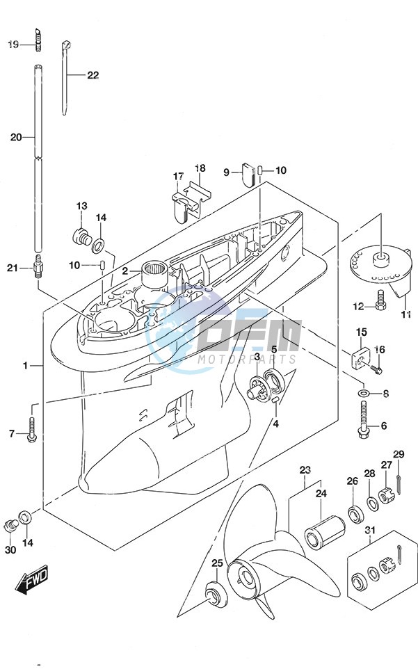 Gear Case (C/R)