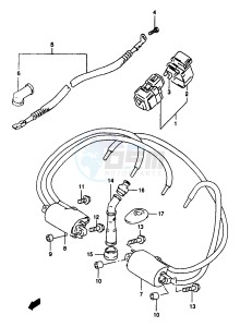 GSF1200A (E18) drawing ELECTRICAL (GSF1200SAV SAW SAX SAY)