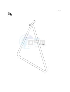 KX85 / KX85 II KX85A6F EU drawing Stand(s)