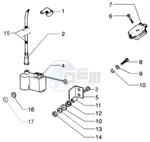 PX 150 E U.S.A. drawing Electronic ignition device