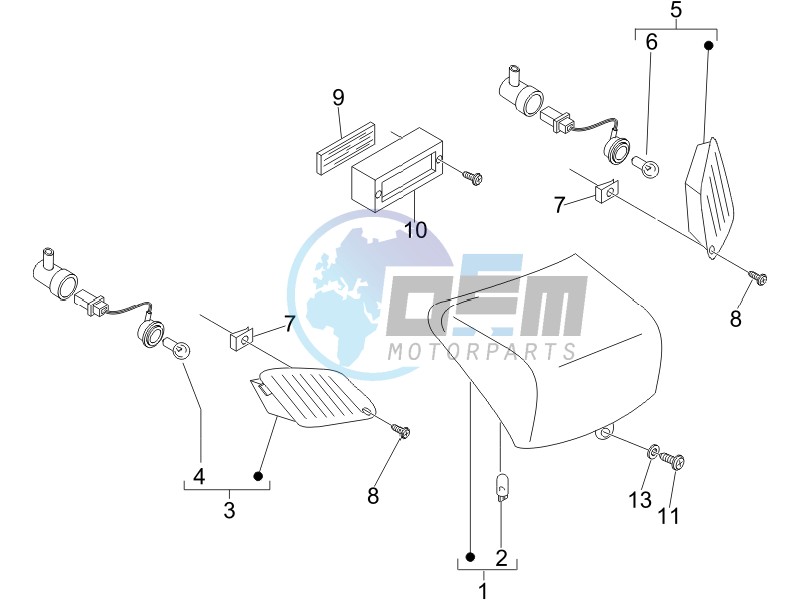 Tail light - Turn signal lamps