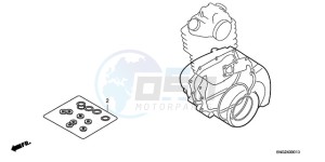 TRX420FAA Australia - (U) drawing GASKET KIT B