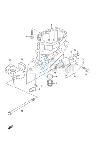 DF 140A drawing Drive Shaft Housing