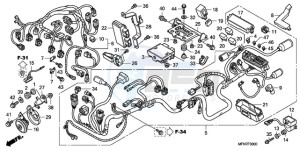 CB1000RA9 Europe Direct - (ED / ABS) drawing WIRE HARNESS