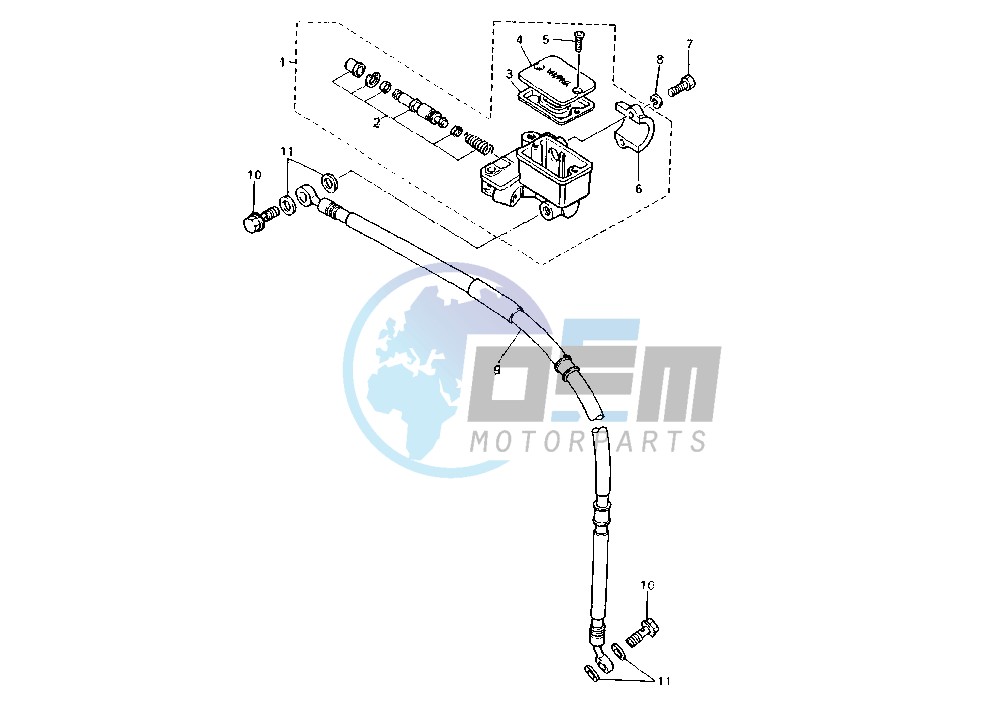 FRONT MASTER CYLINDER