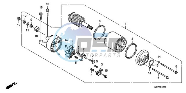 STARTING MOTOR