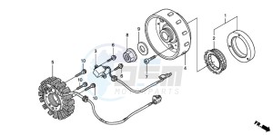 FES150 125 S-WING drawing GENERATOR