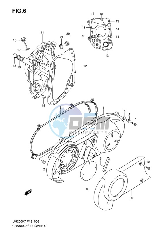 CRANKCASE COVER