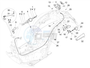 GTS 300 HPE 4T-4V IE ABS E4 (NAFTA) drawing Locks