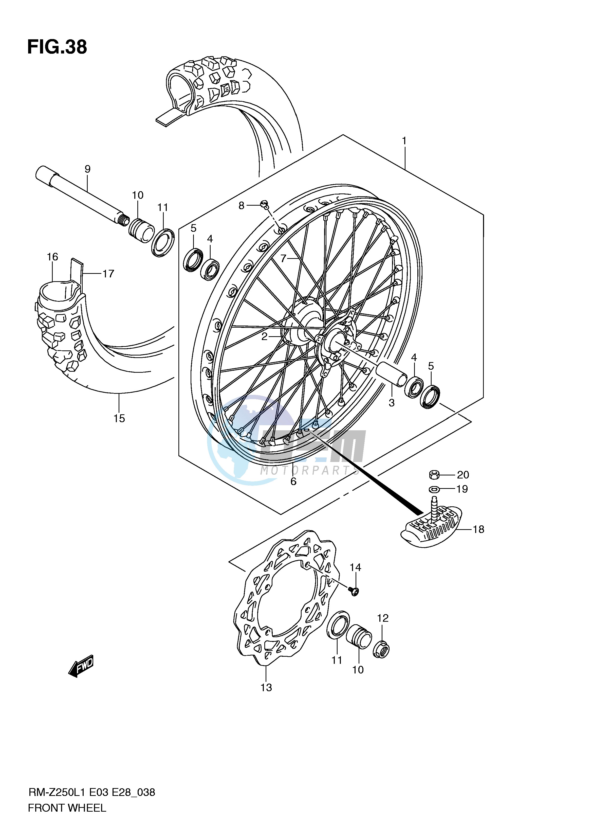 FRONT WHEEL