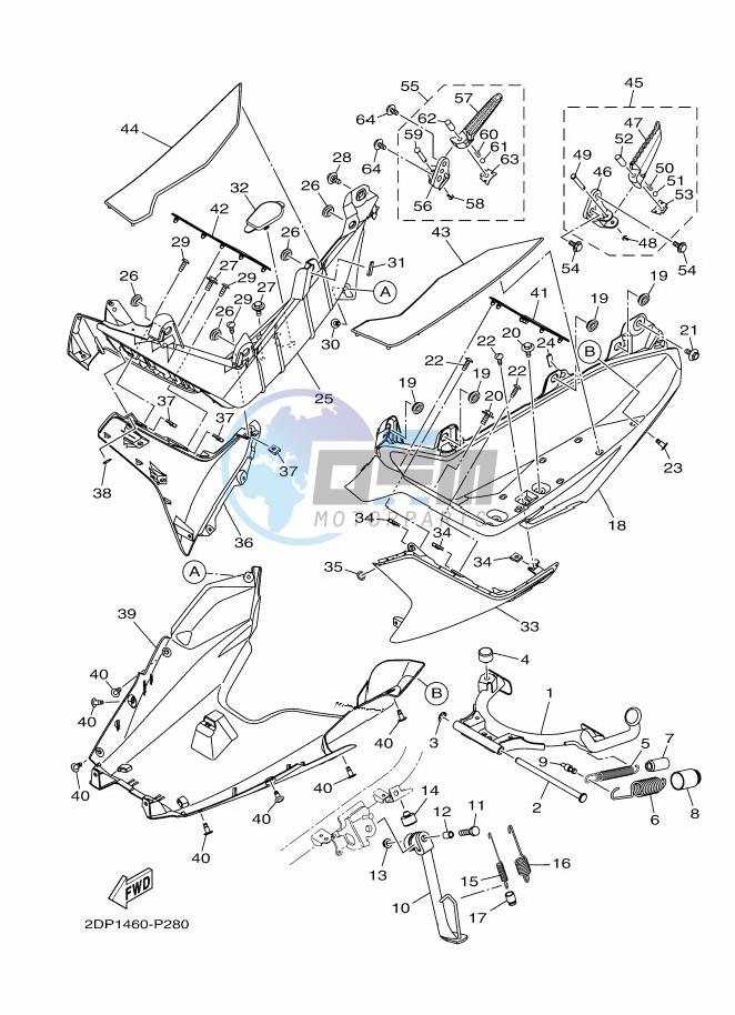 FRONT BRAKE CALIPER