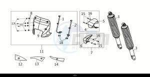 HD 300I ABS (LS30W2-EU) (E5) (M1) drawing WIND SCREEN-R-L HANDLE GRIP COVER