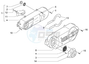 Beverly 500 (USA) USA drawing Crankcase Cooling