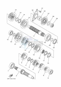 YFZ450R YFZ45YSSK (BW2E) drawing TRANSMISSION