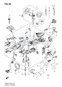 VZ800 drawing WIRING HARNESS