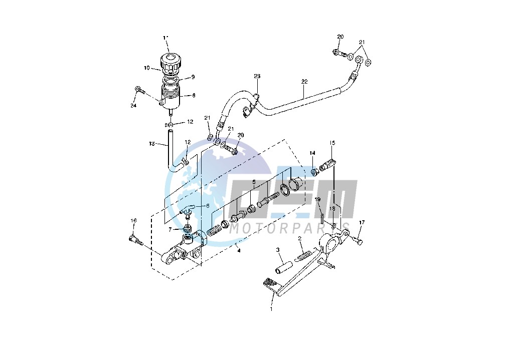 REAR MASTER CYLINDER