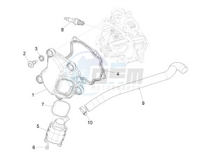 GTV 300 HPE SEI GIORNI IE E4 ABS (APAC) drawing Cylinder head cover