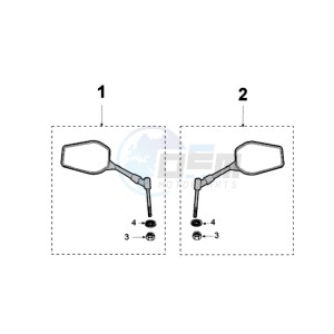 VIVA SP1 drawing MIRRORS