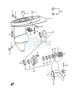 DT 5 drawing Gear Case