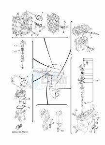 F40FEDL drawing MAINTENANCE-PARTS