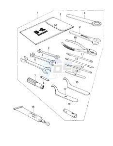 KZ 200 A (A1-A2) drawing OWNER TOOLS