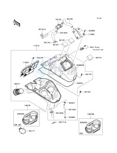 EX 650 A [NINJA 650R] (A6F-A8F) A7F drawing AIR CLEANER