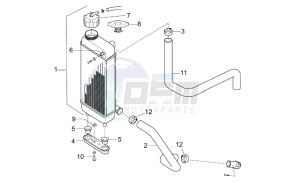 MX 50 2004 drawing Water cooler