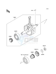 D-TRACKER_125 KLX125DBF GB XX (EU ME A(FRICA) drawing Crankshaft