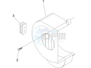 Stalker 50 drawing Flywheel magneto cover - Oil filter