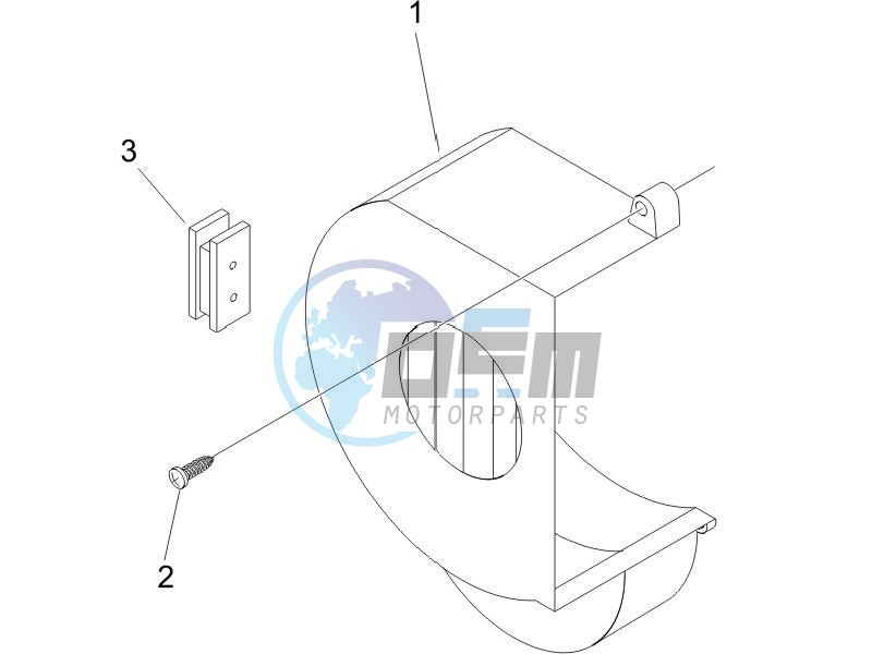 Flywheel magneto cover - Oil filter