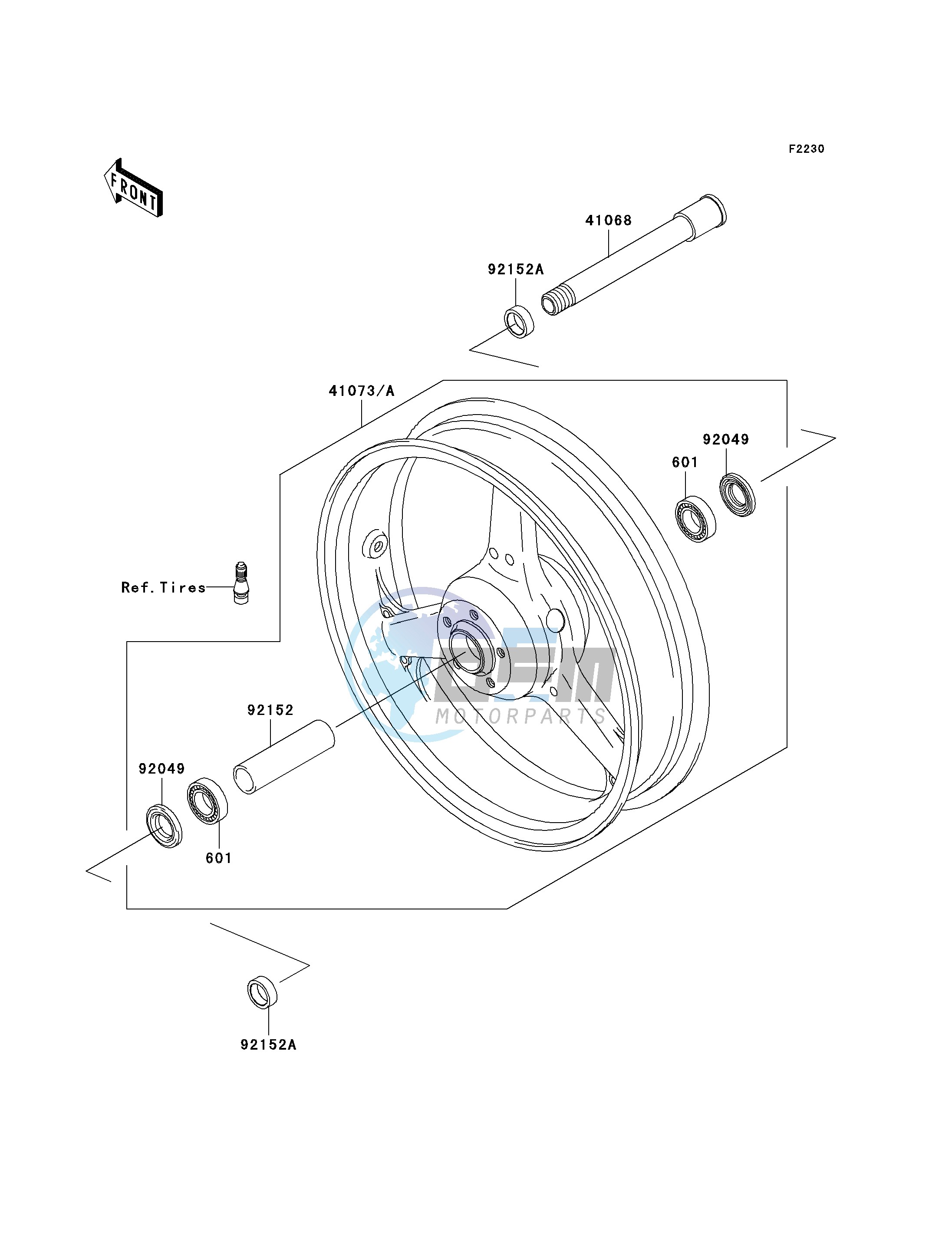 FRONT WHEEL