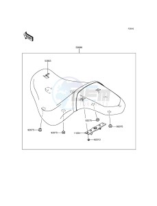 VULCAN 900 CUSTOM VN900CEFA GB XX (EU ME A(FRICA) drawing Seat