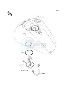 VN 2000 J [VULCAN 2000 CLASSIC LT] (8F-9F) J8F drawing FUEL PUMP