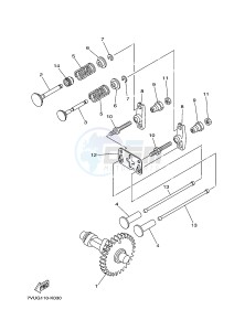 FW2600FW 171 drawing CAMSHAFT & VALVE