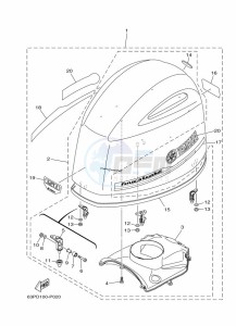 FL150DETL drawing FAIRING-UPPER