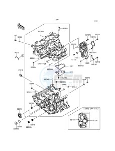 NINJA_ZX-6R ZX600REF FR GB XX (EU ME A(FRICA) drawing Crankcase