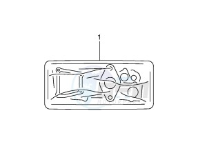 GSX-R600 (E2) drawing GASKET SET