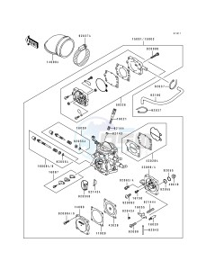 JT 750 A [ST] (A1-A2) [ST] drawing CARBURETOR