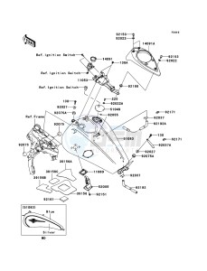 VN1600 CLASSIC TOURER VN1600-D1H GB XX (EU ME A(FRICA) drawing Fuel Tank