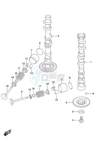 DF 40A drawing Camshaft