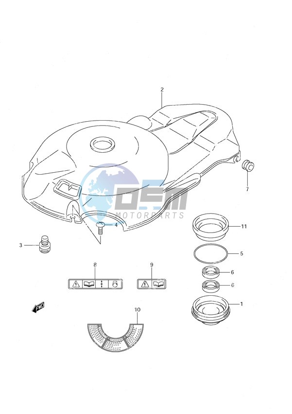 Under Oil Seal Housing