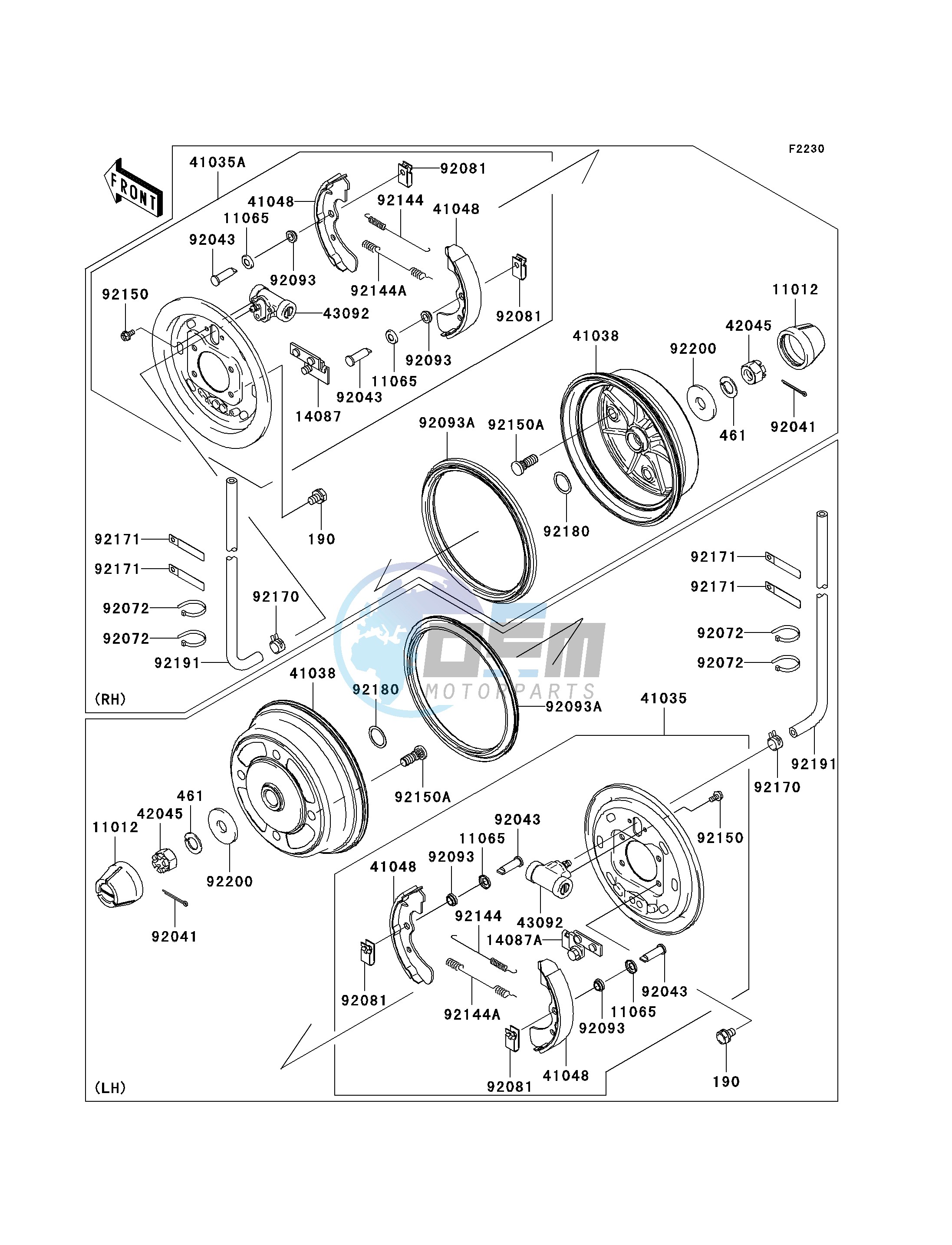 FRONT HUBS_BRAKES