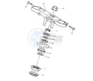 YZF SP 750 drawing STEERING