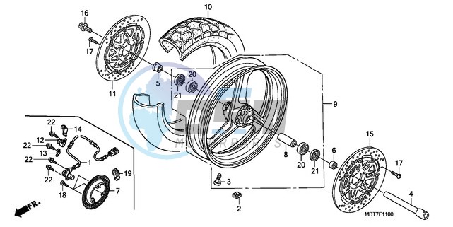 FRONT WHEEL