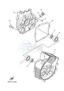 EF2000ISM 79 (7PB3) drawing CRANKCASE