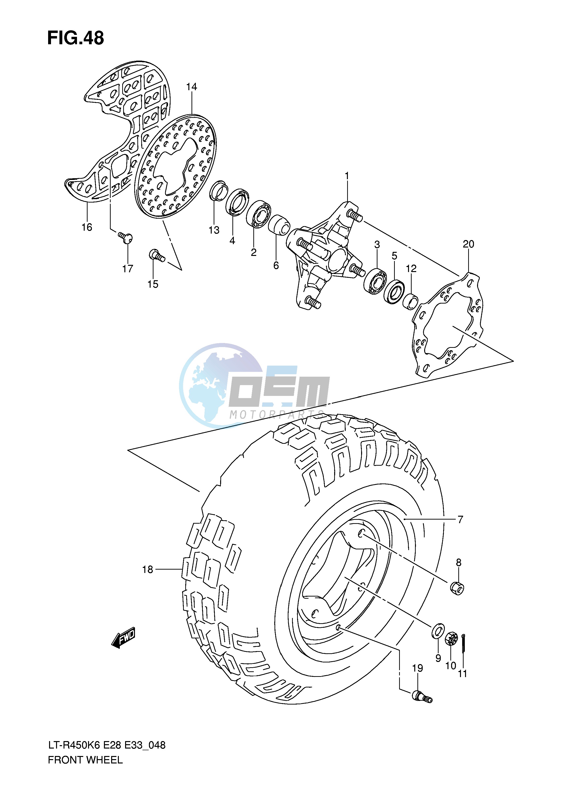 FRONT WHEEL