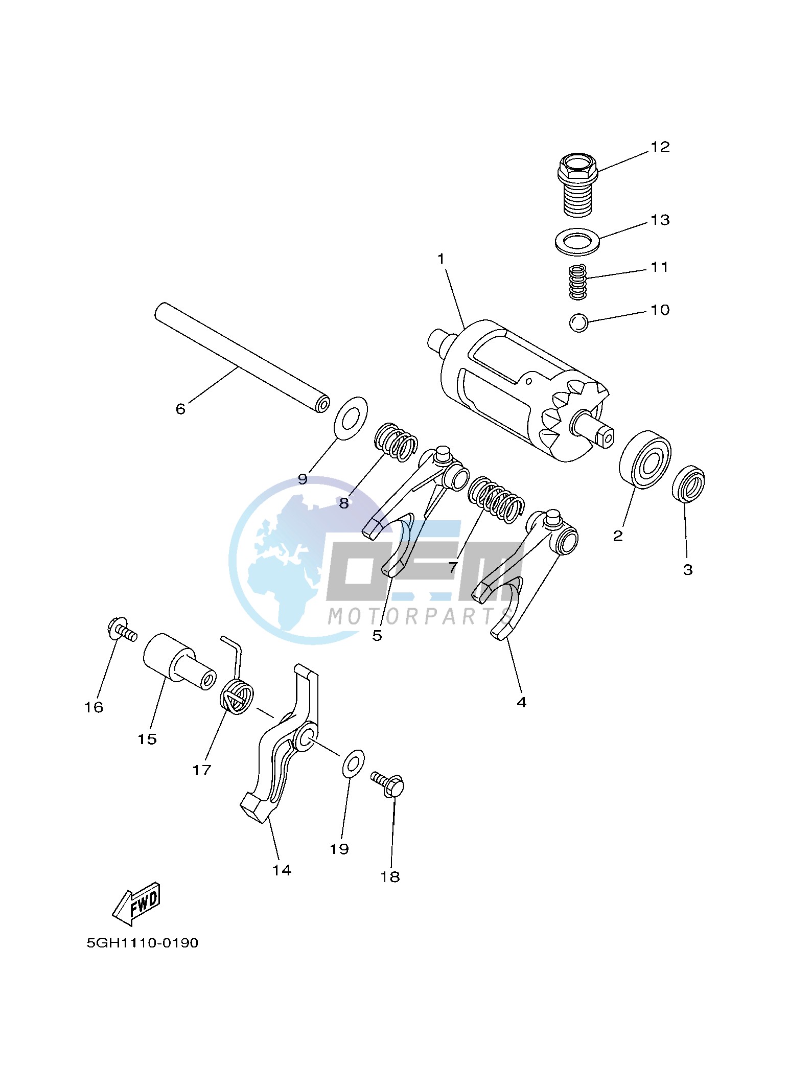 SHIFT CAM & FORK