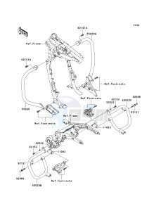 VN 1600 D [VULCAN 1600 NOMAD] (D6F-D8FA) D8F drawing GUARD-- S- -