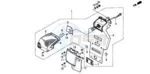 NX250 drawing TAILLIGHT