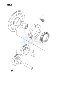 LT-F160 (P3) drawing STARTER CLUTCH